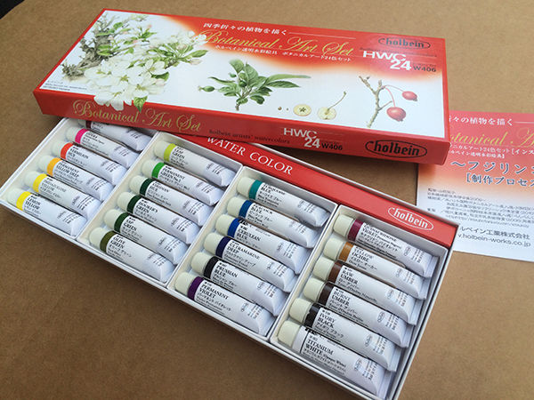 JC-000601S24DB_Holbein_Artist watercolor 5ml_set 24 Botanical Art Set_06