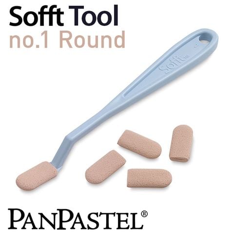 Bay vẽ PanPastel Sofft – no.1 Round