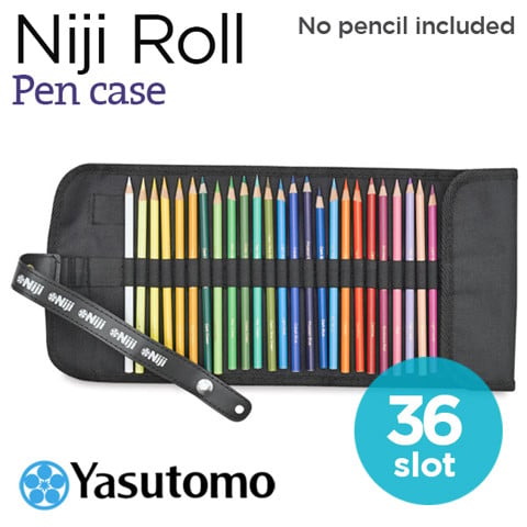 Túi đựng bút dạng cuộn Yasutomo Niji