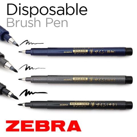 Bút lông Zebra Disposable
