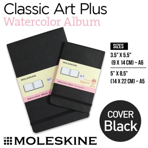 Sổ Moleskine Classic Notebooks, Watercolor