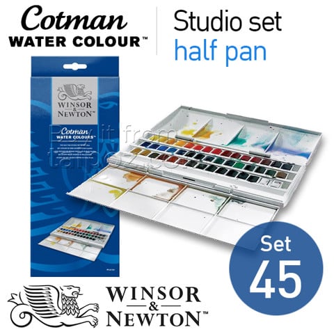 W&N Cotman half pan, Studio 45