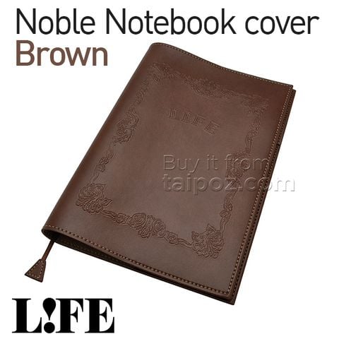 Bìa da Life Noble Note, Brown