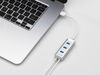 HAGIBIS Hub USB 3.0 3Port+ Mic+ Audio hỗ trợ Macbook