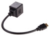 Cáp chia HDMI Male to 2 x DVI-I Female, Cáp chia HDMI phụ kiện điện tử