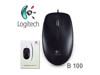 Chuột quang Logitech B100 có dây USB, độ phân giải 800 DPI