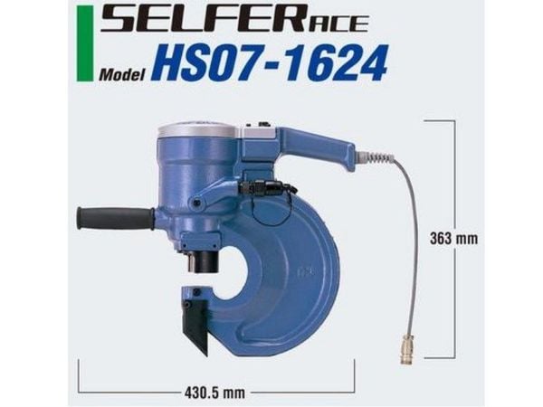 MÁY ĐỘT THỦY LỰC NITTO HS07-1624