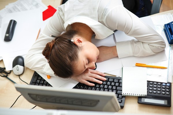 Lao động trí óc căng thằng và mệt mỏi khiến bạn không tăng cân