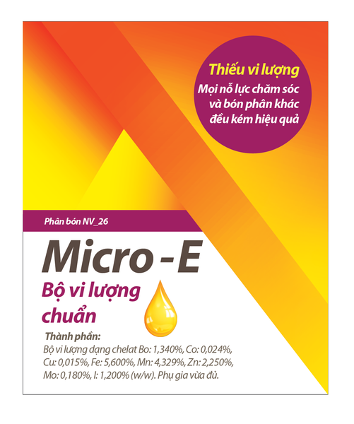 phân bón vi lượng cây trồng MICRO-E 20g