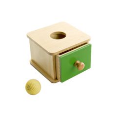 Đồ chơi hộp gỗ và bóng 2<br> Toddler Imbucare Box with Ball