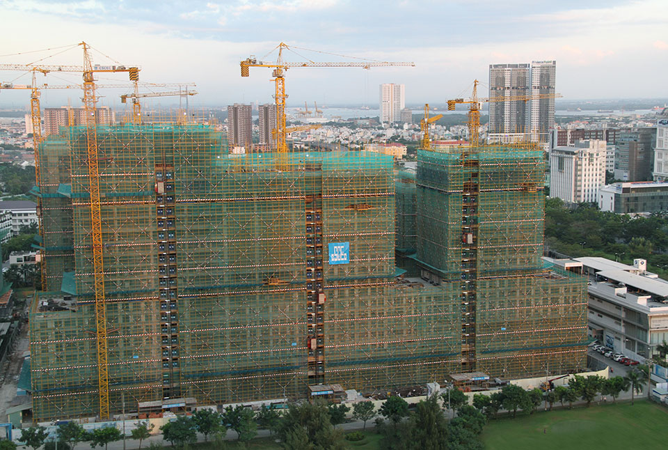 Dự án Harbour đang được xây dựng 25/12/2015