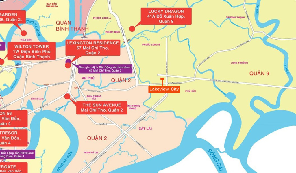 Mua Biệt thự, nhà phố, Shophouse của dự án Lakeview City - Nam rạch chiếc Quận 2 - 2