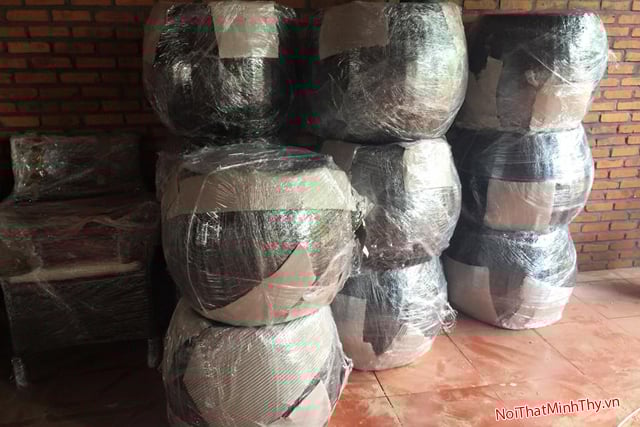 bàn ghế nhựa giả mây