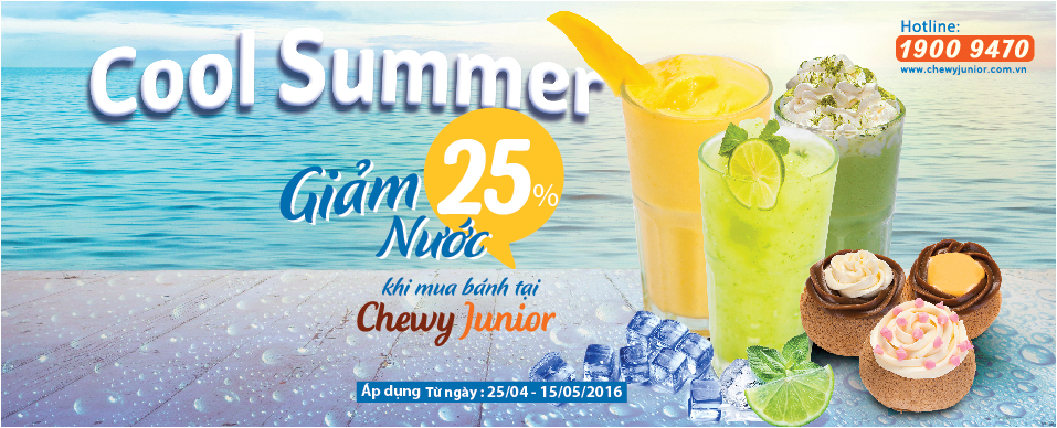 Dịu mát mùa hè cùng chương trình Chewy Junior - COOL SUMMER