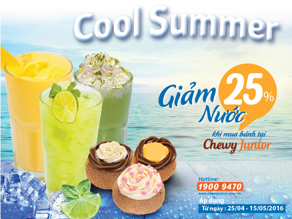 Dịu mát mùa hè cùng chương trình Chewy Junior - COOL SUMMER