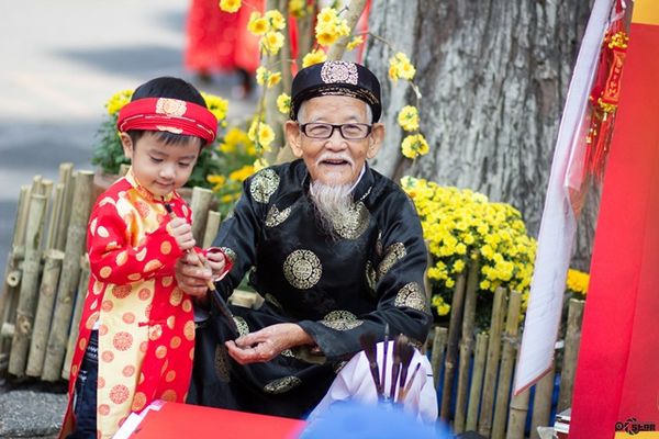 ông đồ ngày tết