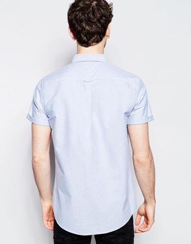 ASOS Oxford Shirt In Short Sleeve