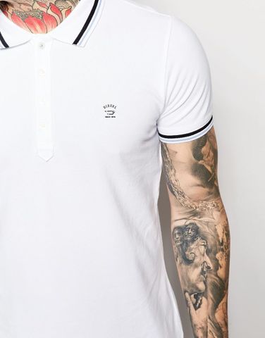 Diesel Polo T-Oin Slim Fit Tipped Pique