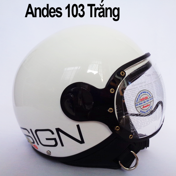 Mũ bảo hiểm Andes 103 | Mũ bảo hiểm đẹp - chính hãng - giá rẻ nhất tphcm