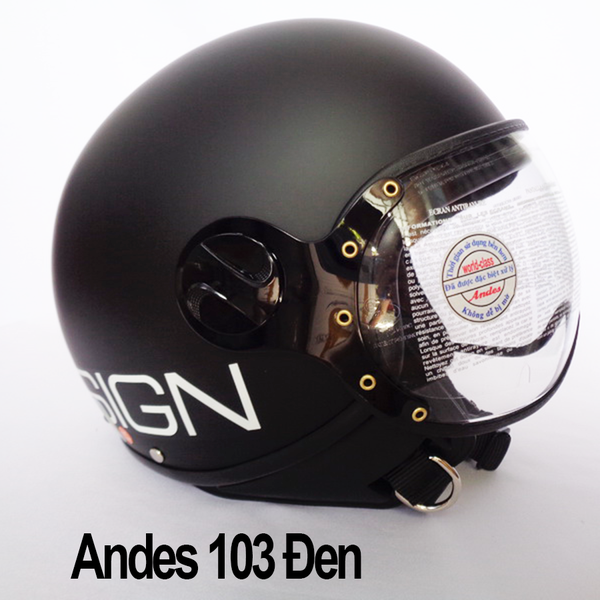 Mũ bảo hiểm Andes 103 | Mũ bảo hiểm đẹp - chính hãng - giá rẻ nhất tphcm