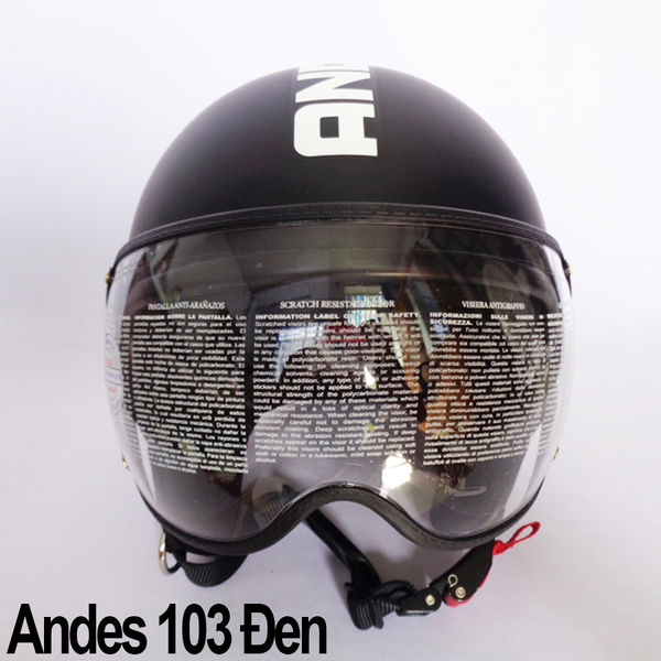 Mũ bảo hiểm Andes 103 | Mũ bảo hiểm đẹp - chính hãng - giá rẻ nhất tphcm