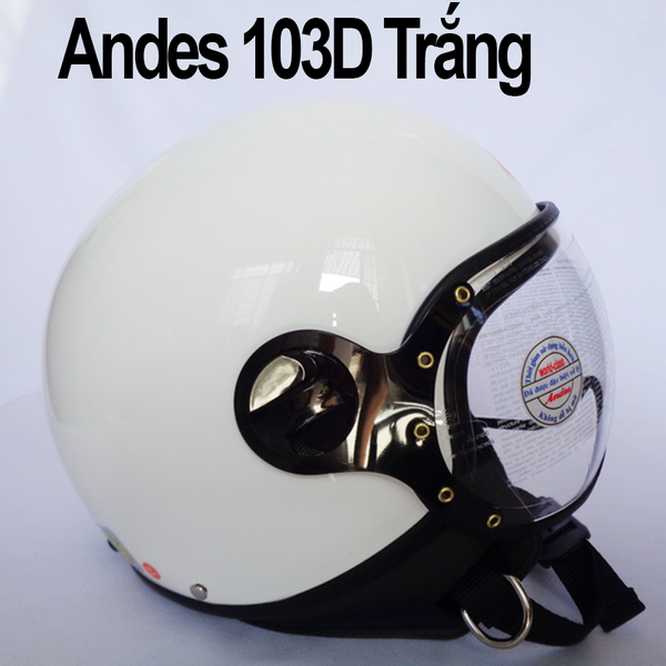 Mũ bảo hiểm Andes 103D | Mũ bảo hiểm đẹp - chính hãng - giá rẻ nhất tphcm