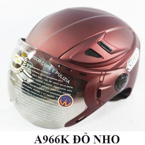 Mũ Bảo Hiểm GRS 966K 2 Kính