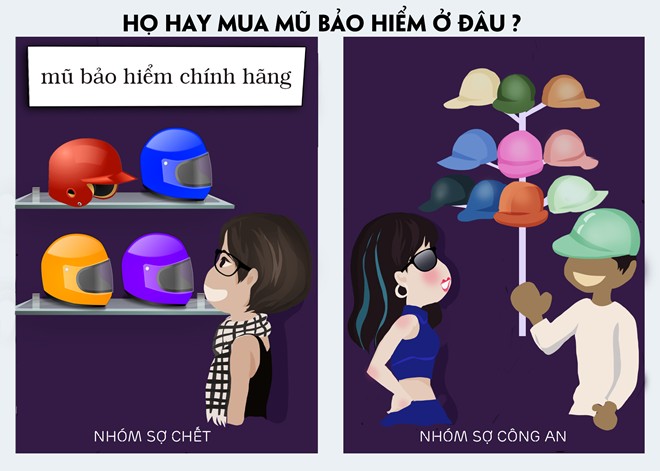 mũ bảo hiểm đẹp
