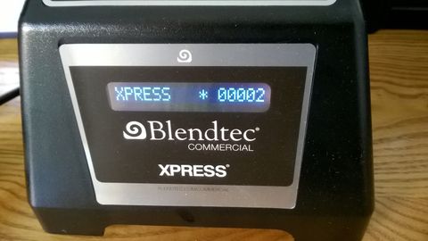 màn hình LCD máy xay Blendtec Xpress