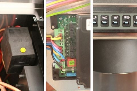 chi tiết máy pha cà phê Rancilio Basic D