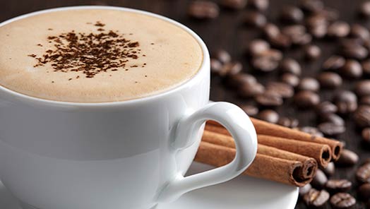 ly cafe capuchino đẹp