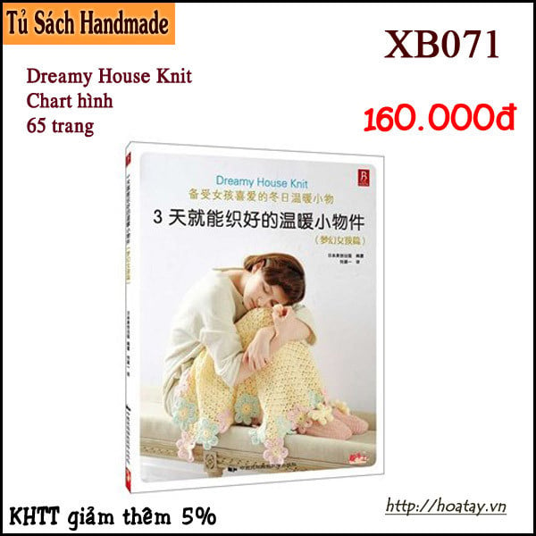 XB071- Sách hướng dẫn đan móc trang phục và phụ kiện nữ