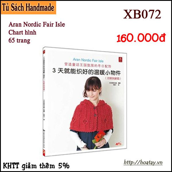 XB072- Sách hướng dẫn đan móc trang phục và phụ kiện nữ