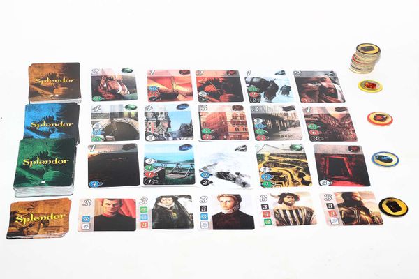 Splendor Boardgame - Khai thác Kim cương - TOP Boardgame 2015