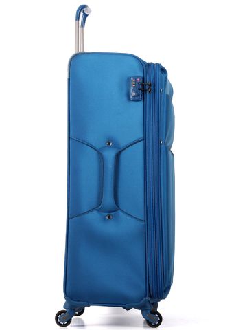 Vali kéo du lịch cỡ trung Lusetti Blue 1