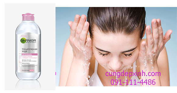 garnier tay trang moi loai da