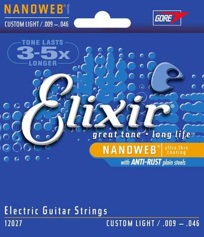 ELIXIR 12027 ELECTRIC GUITAR STRINGS