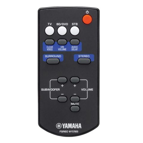 YAMAHA YAS-101 BLACK SOUND BAR SYSTEM