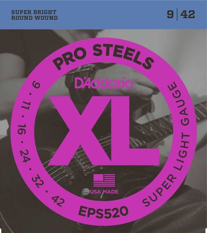 D’ADDARIO EPS520 STRINGS GUITAR