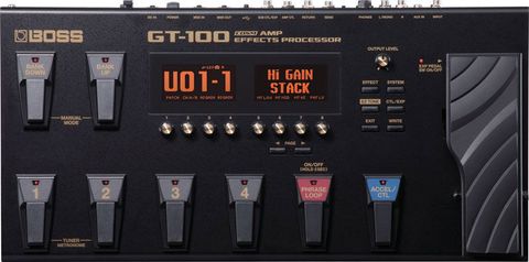BOSS GT-100 GUITAR MULTI-EFFECTS PEDAL