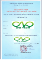Phân Biệt Thủ Tục Cấp Giấy Chứng Nhận - Cấp Đổi - Cấp Mới Giấy Chứng Nhận Vệ Sinh An Toàn Thực Phẩm