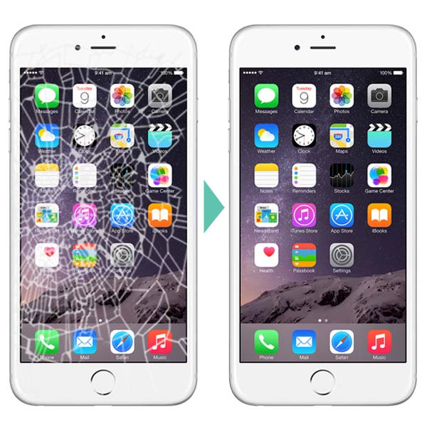 Sửa iPhone bị bể màn hình
