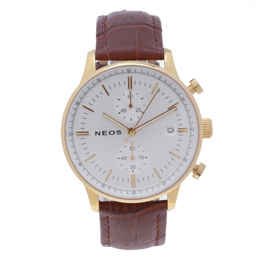 Đồng Hồ Nam Dây Da Neos N-50551M Sapphire Chính Hãng