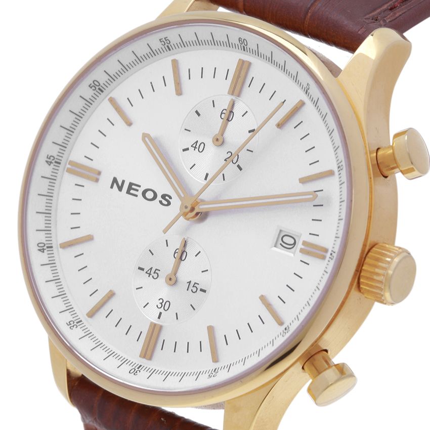 Đồng Hồ Nam Dây Da Neos N-50551M Sapphire Chính Hãng