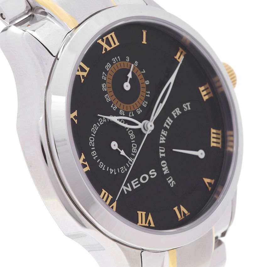 Đồng Hồ Chính Hãng Neos N-30724M Nam 6 Kim Sapphire