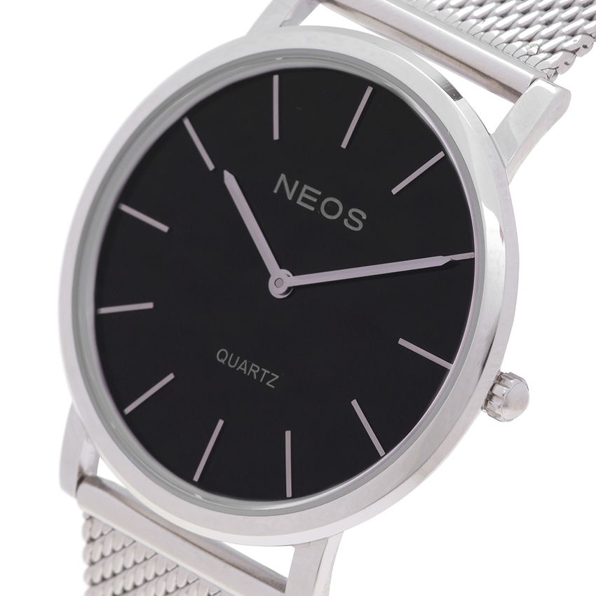 Đồng Hồ Nam Hàng Hiệu Neos N-40685M Dây Thép Lưới