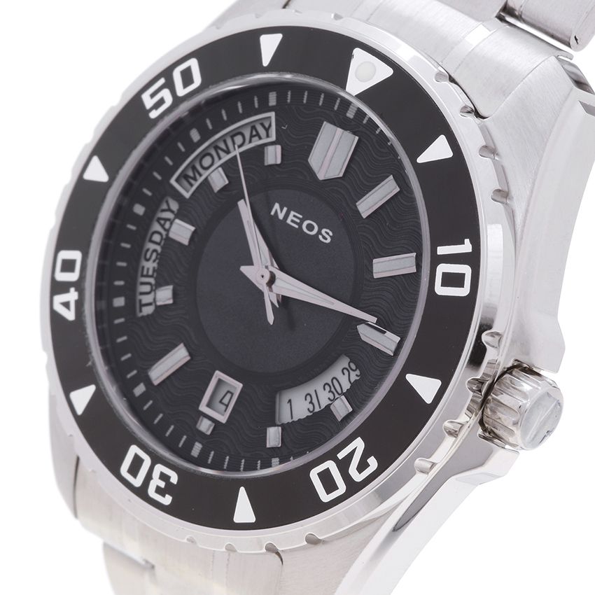 Đồng Hồ NEOS Chính Hãng 70030M Dây Thép Nam