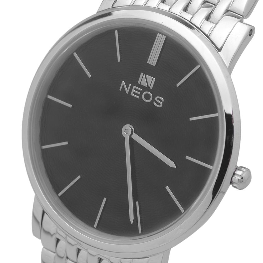 Đồng Hồ Chính Hãng Neos N-40577M Nam Dây Thép Bạc