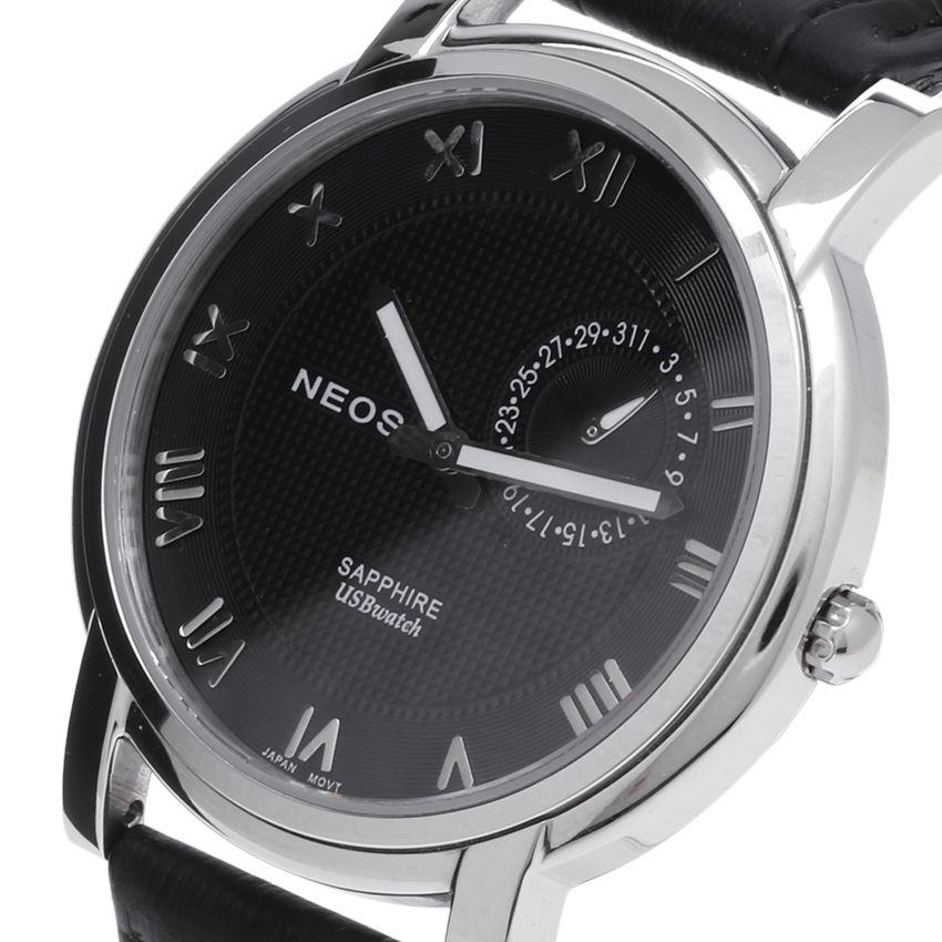 Đồng Hồ NEOS 40642M Chính Hãng Dây Da