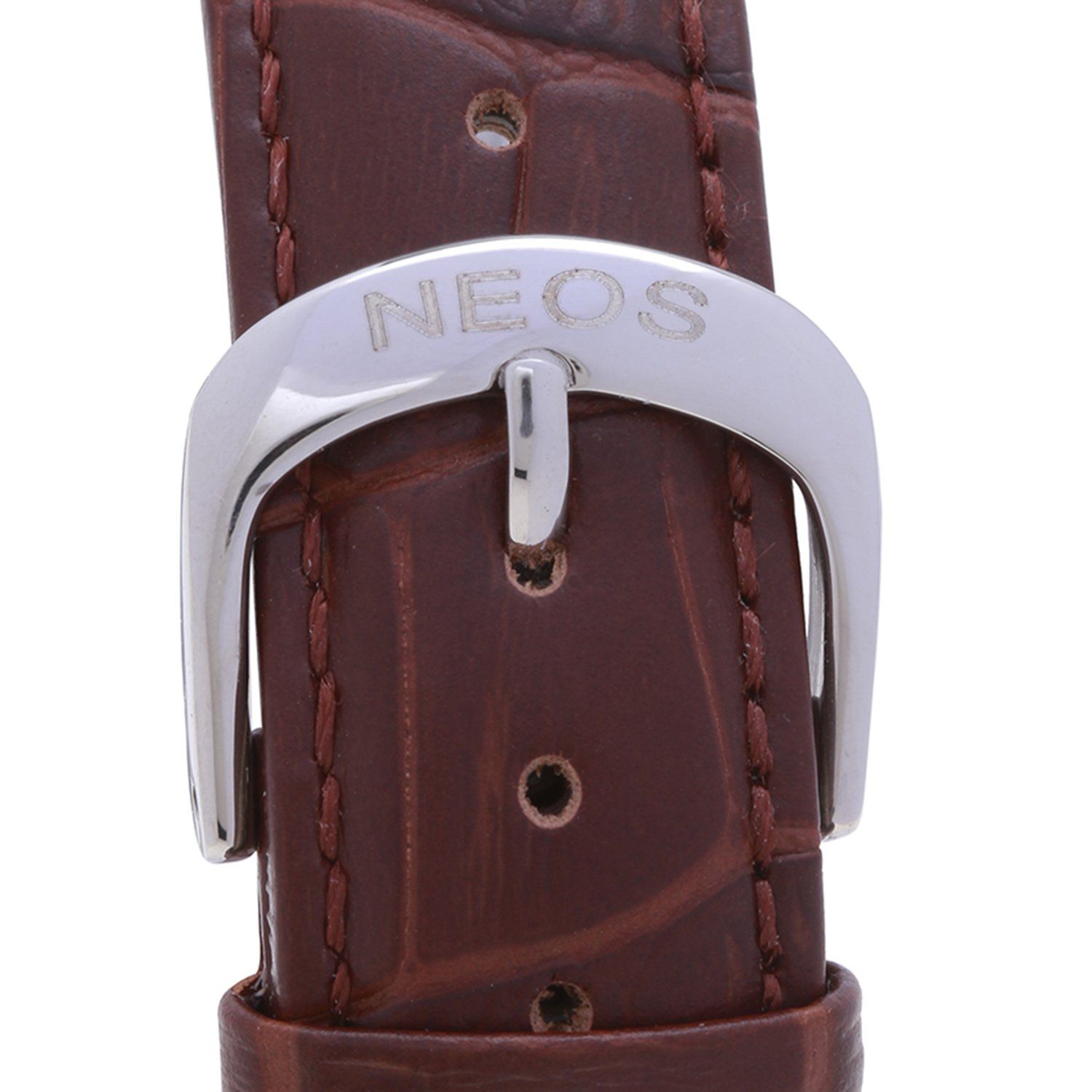 Đồng Hồ Nam Dây Da Neos N-40642M Sapphire Chính Hãng